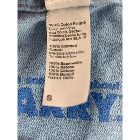 Small There is Something About Barry Obama 08 Tshirt Womens Blue - Picture 8 of 8